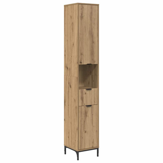 vidaXL Ντουλάπι Μπάνιου Artisan Oak 31,5 x 33 x 190 εκ.