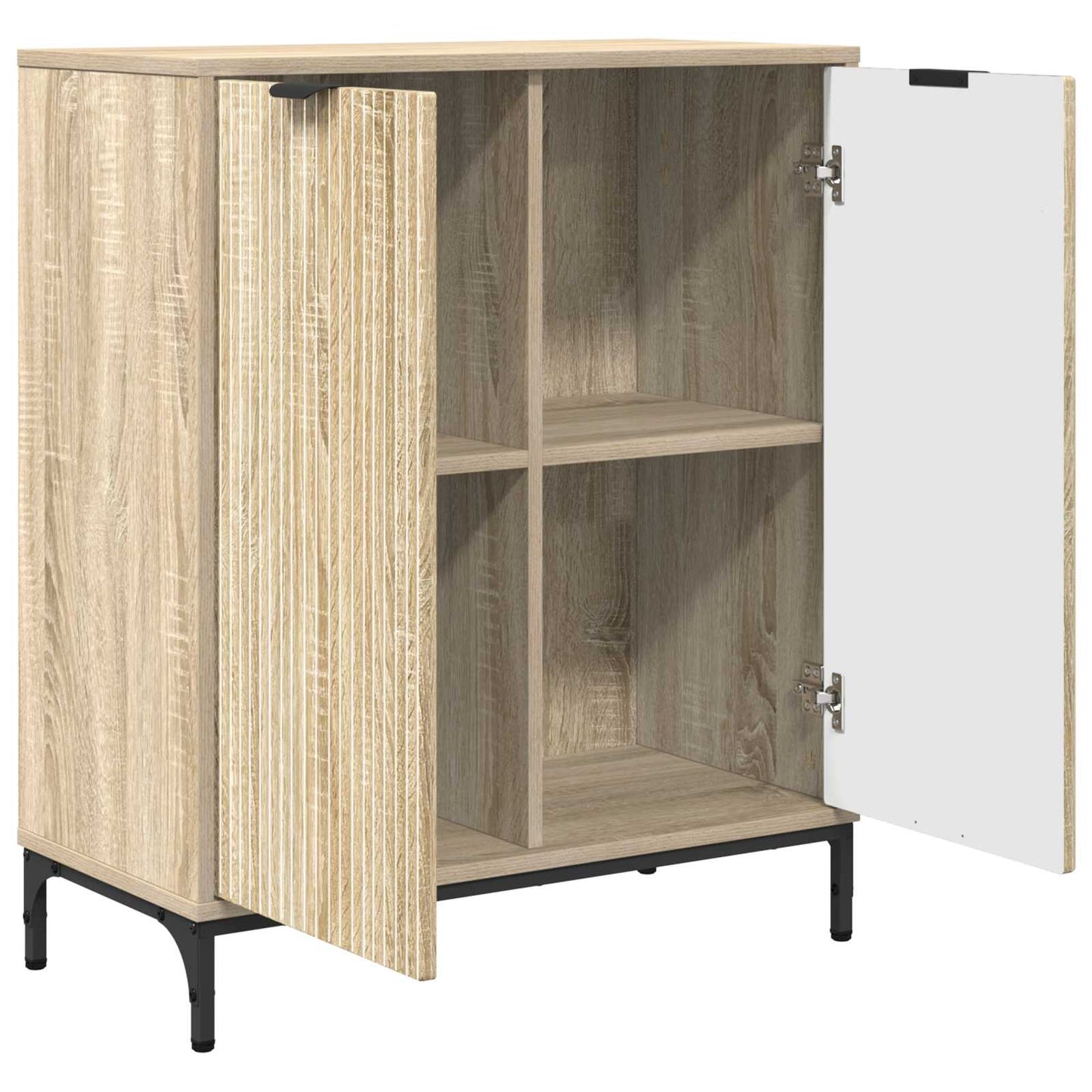 vidaXL Πλαϊνό γραφείο Δρύς Sonoma 69,5 x 33 x 82 εκ.