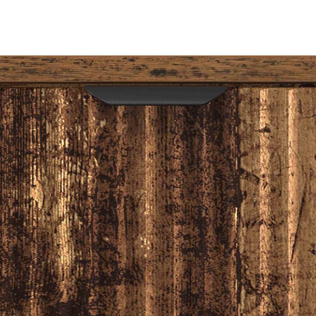 vidaXL Κομοδίνο Παλαιό ξύλο 63.5 x 36 x 61 εκ Επεξεργασμένο ξύλο