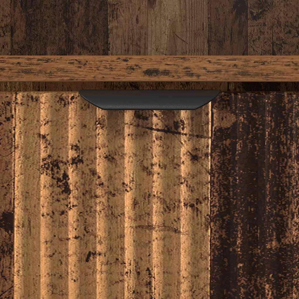 vidaXL Κομοδίνο Παλαιό ξύλο 49 x 36 x 61 εκ Επεξεργασμένο ξύλο