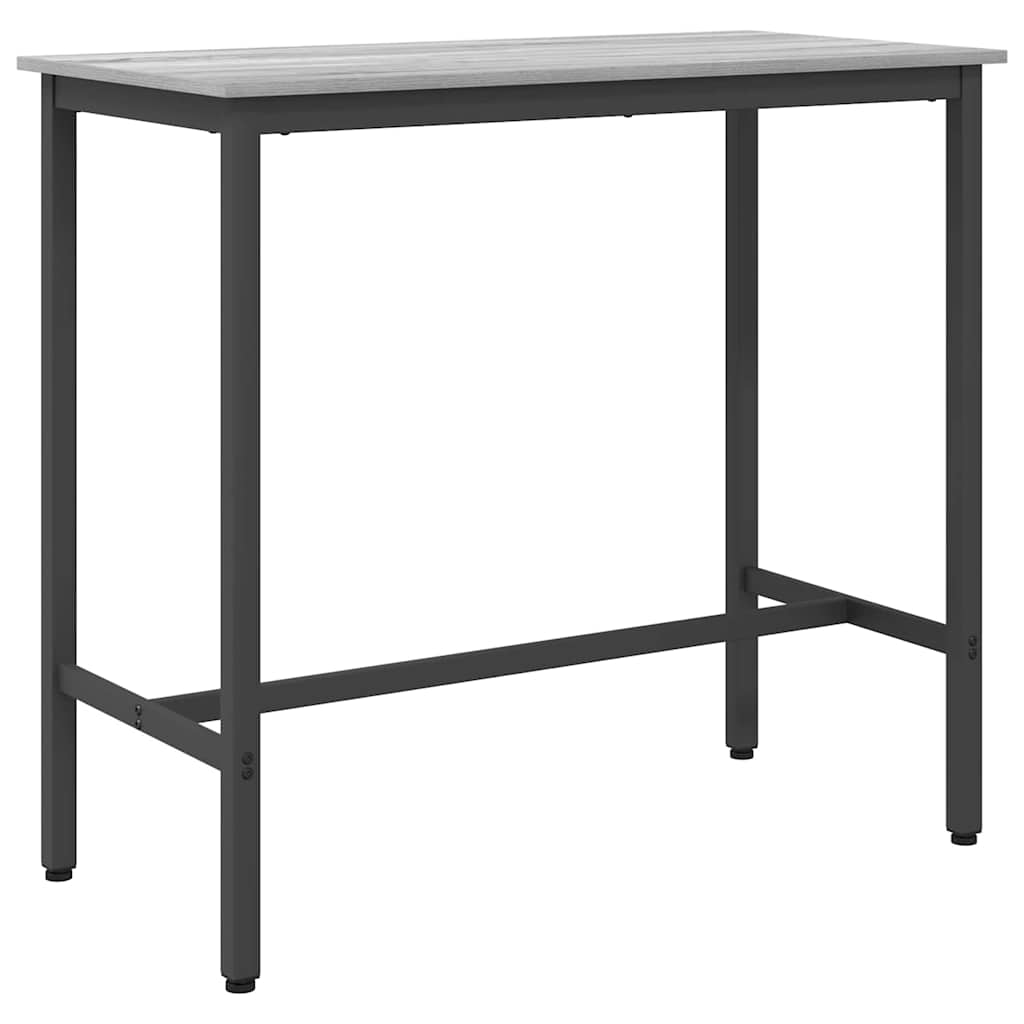 vidaXL τραπέζι Γκρίζο Σονομα 100 x 50 x 90,5 εκ