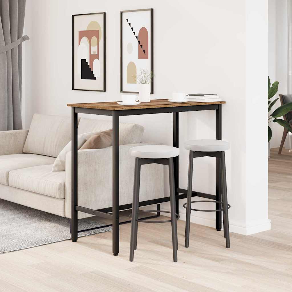 vidaXL τραπέζι Παλιό ξύλο 100 x 50 x 90,5 εκ
