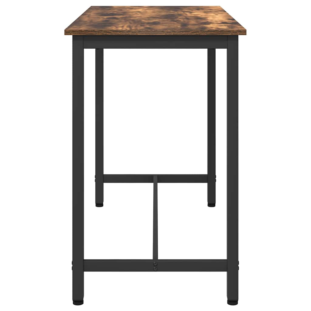 vidaXL τραπέζι Καπνιστό Δρύς 100 x 50 x 76,5 εκ.