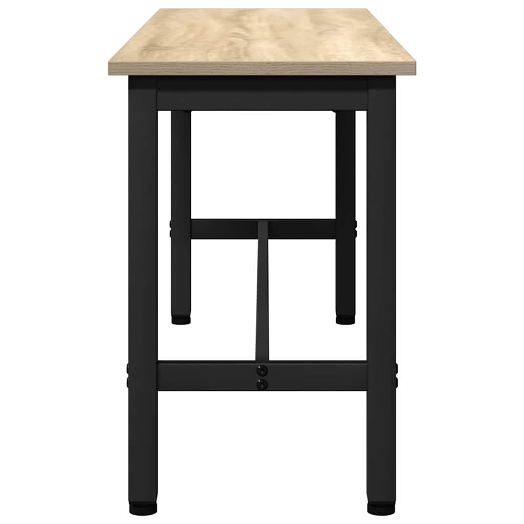 vidaXL Καθιστικό Σαλονιού 2 pcs Δρύς Sonoma 100 x 32,5 x 48,5 εκ.