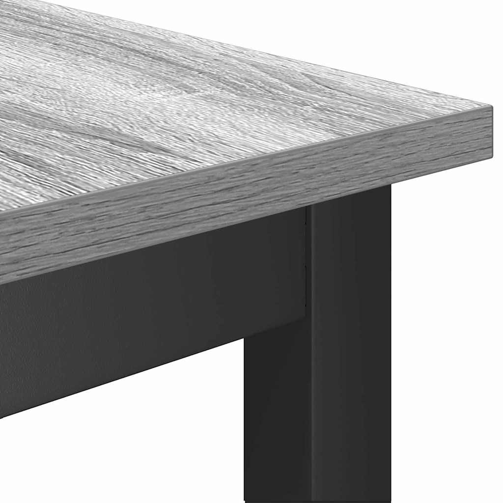 vidaXL Καθιστικό Σαλονιού Γκρίζο Σονομα 100 x 32,5 x 48,5 εκ.