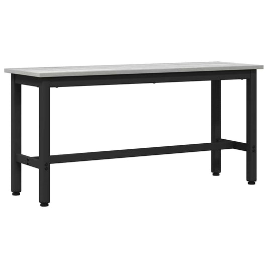 vidaXL Καθιστικό Σαλονιού Γκρίζο Σονομα 100 x 32,5 x 48,5 εκ.