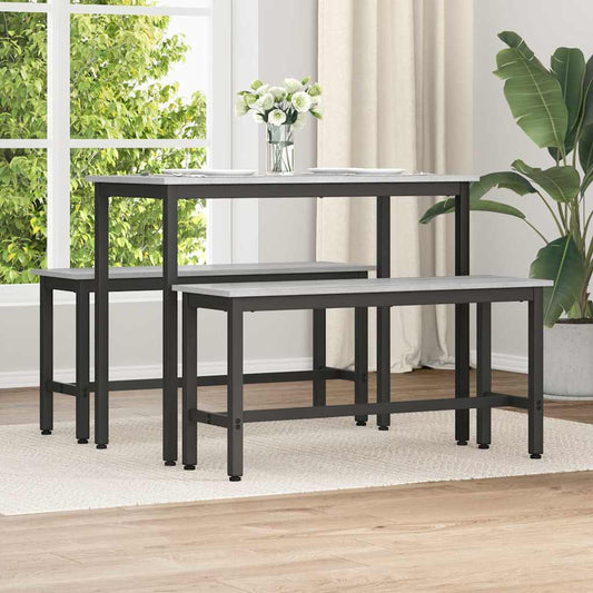 vidaXL Καθιστικό Σαλονιού 100 x 32,5 x 48,5 εκ. 2 τμχ.