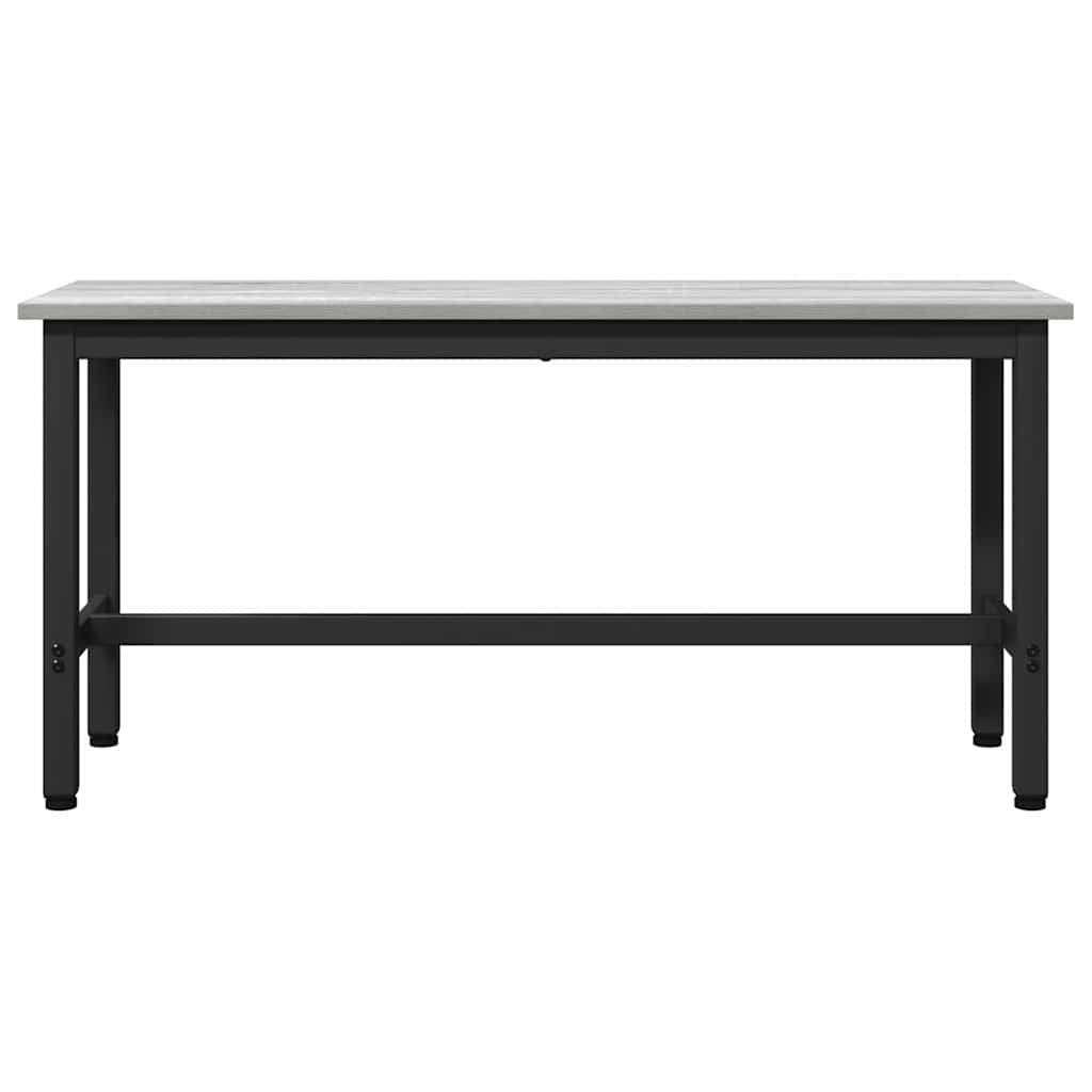 vidaXL Καθιστικό Σαλονιού 2 pcs Γκρίζο Σονομα 100 x 32,5 x 48,5 εκ.