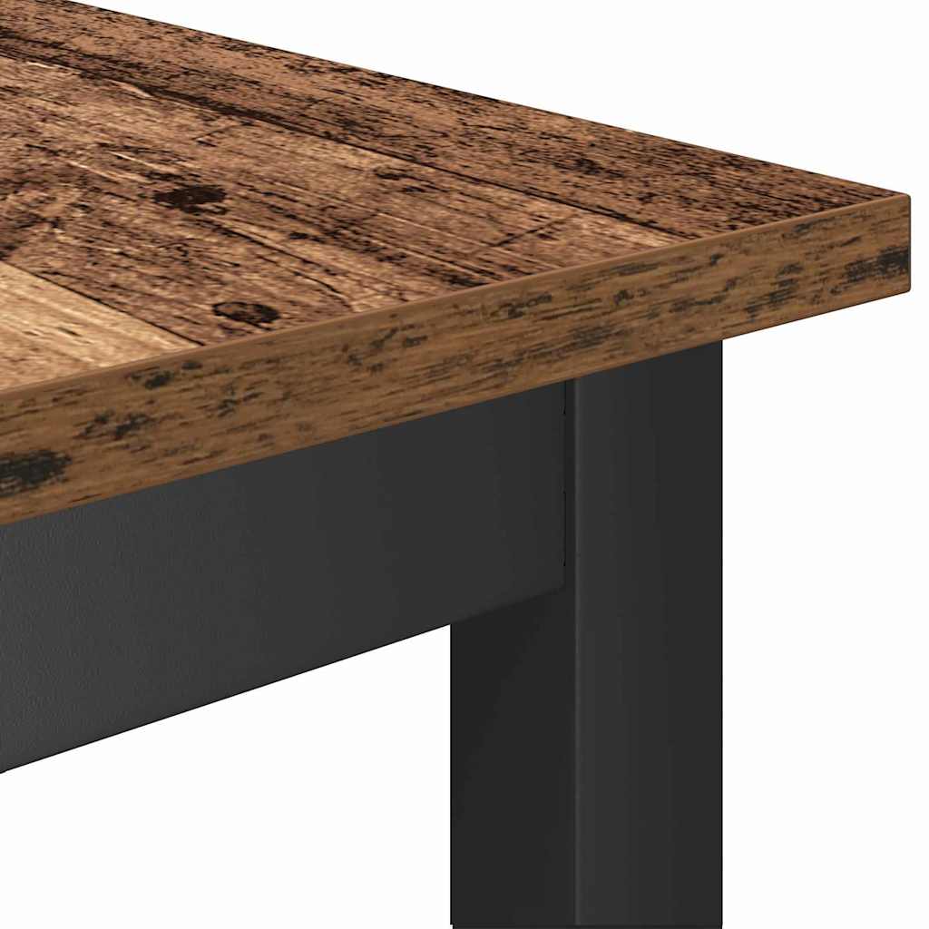vidaXL Καθιστικό Σαλονιού 2 pcs Παλιό ξύλο 100 x 32,5 x 48,5 εκ.