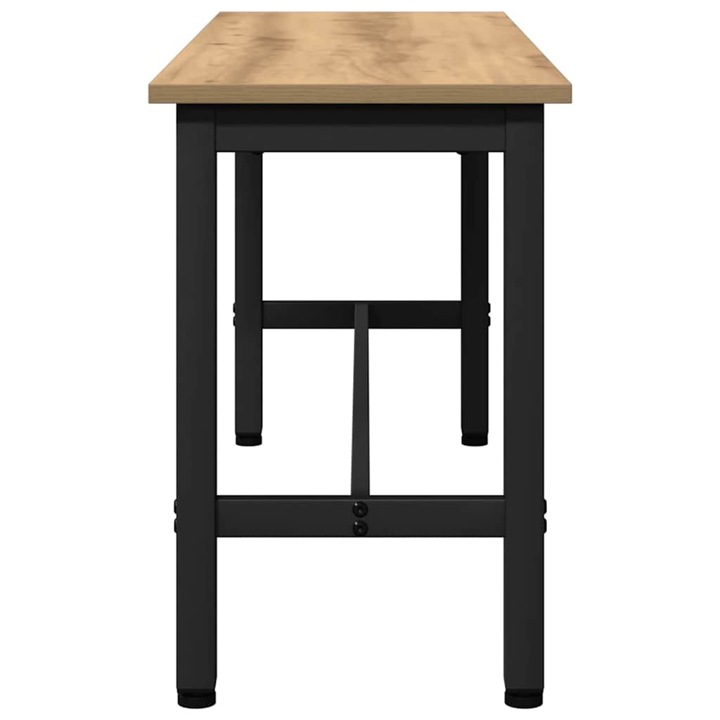 vidaXL Καθιστικό Σαλονιού 2 pcs Artisan Oak 100 x 32,5 x 48,5 εκ.