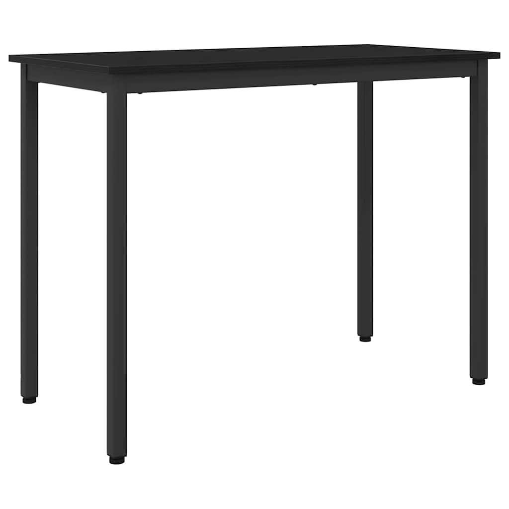 vidaXL τραπέζι Μαύρη Οξυά 100 x 50 x 76,5 εκ.