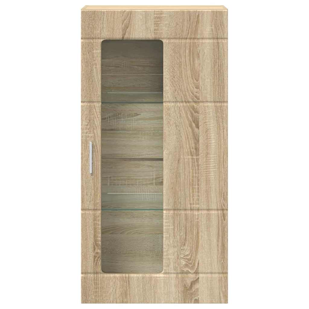 vidaXL Ντουλάπα τοίχου Sonoma Δρυς 55 x 29 x 100 εκ Επεξεργασμένο ξύλο