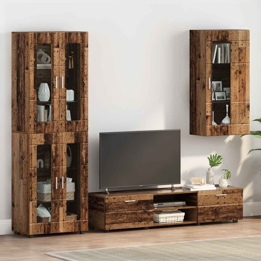 vidaXL Ξύλινο Ντουλάπι Παλιό ξύλο 50 x 29 x 100 εκ Επεξεργασμένο ξύλο