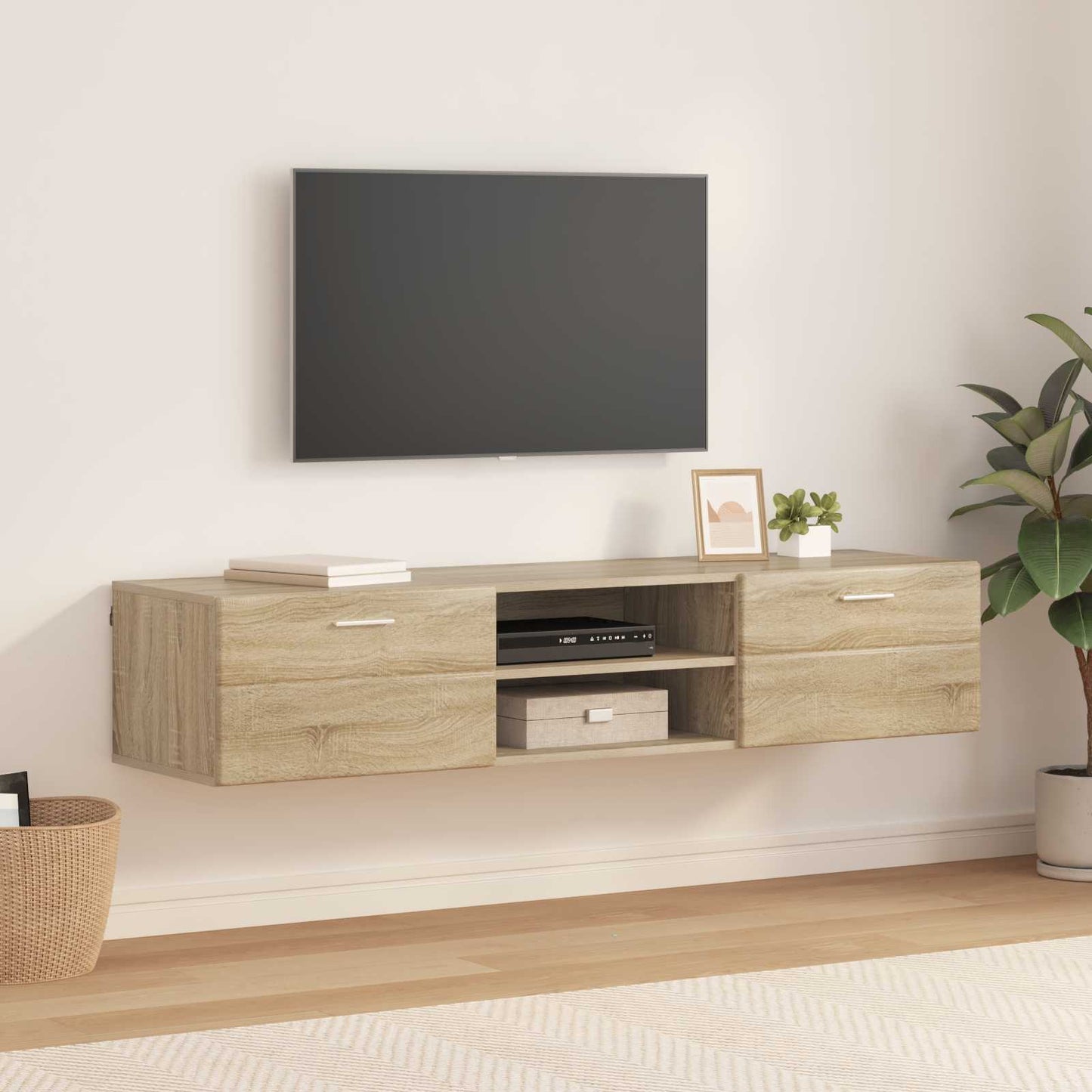 vidaXL Ξύλινο Ντουλάπι Δρύς Sonoma 150 x 39 x 30 εκ Επεξεργασμένο ξύλο