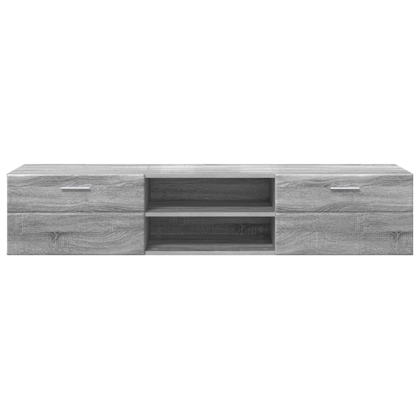 vidaXL Ξύλινο Ντουλάπι με συρτάρι Γκρίζο Σονομα 150 x 39 x 30 εκ