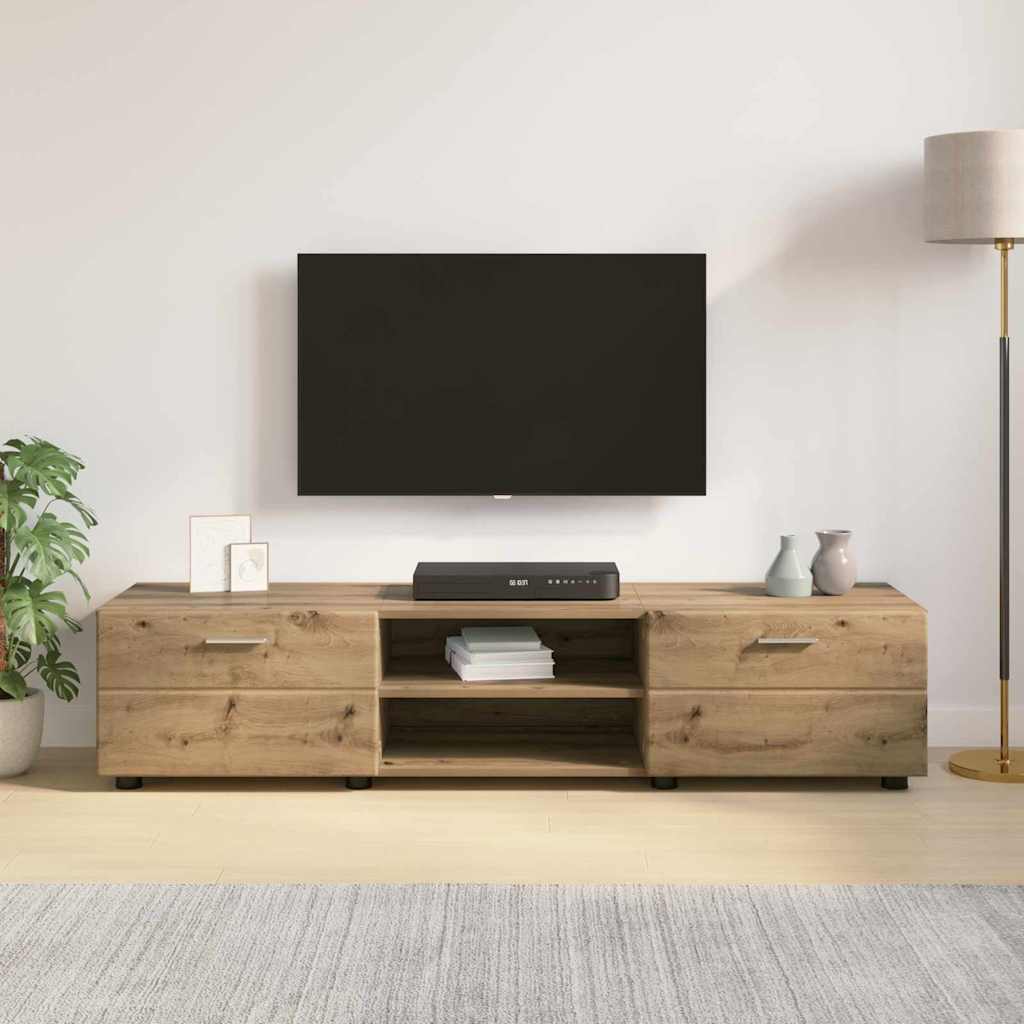 vidaXL Ντουλάπι TV artisan δρυς 150 x 39 x 30 εκ Επεξεργασμένο ξύλο