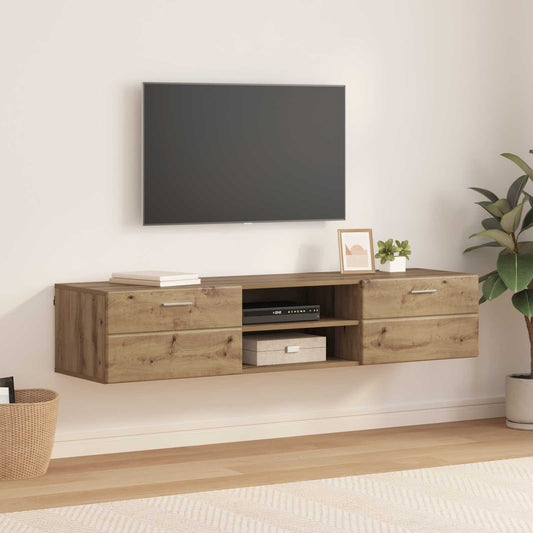 vidaXL Ξύλινο Ντουλάπι 150 x 39 x 30 εκ Artisan Oak Επεξεργασμένο Ξύλο