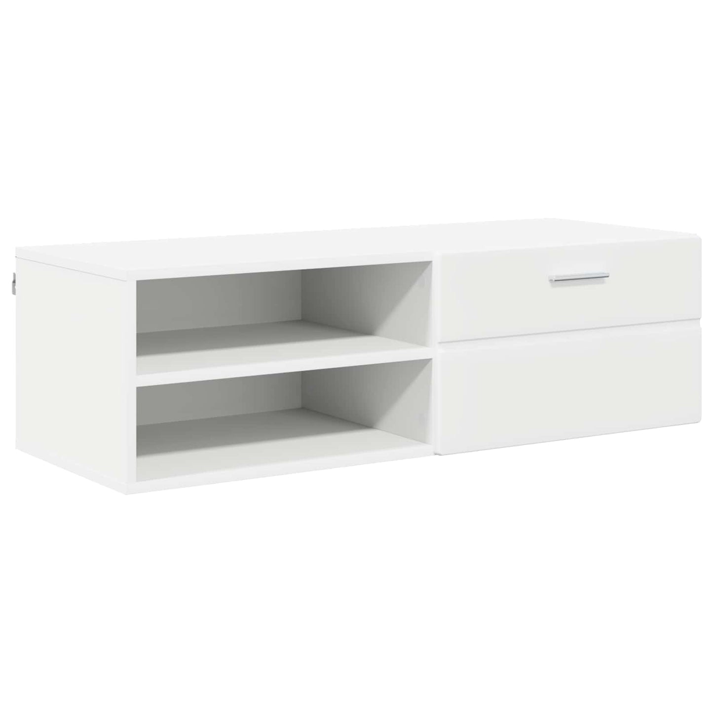 vidaXL Ξύλινο Ντουλάπι Λευκό 100,5 x 39 x 30 εκ Επεξεργασμένο ξύλο