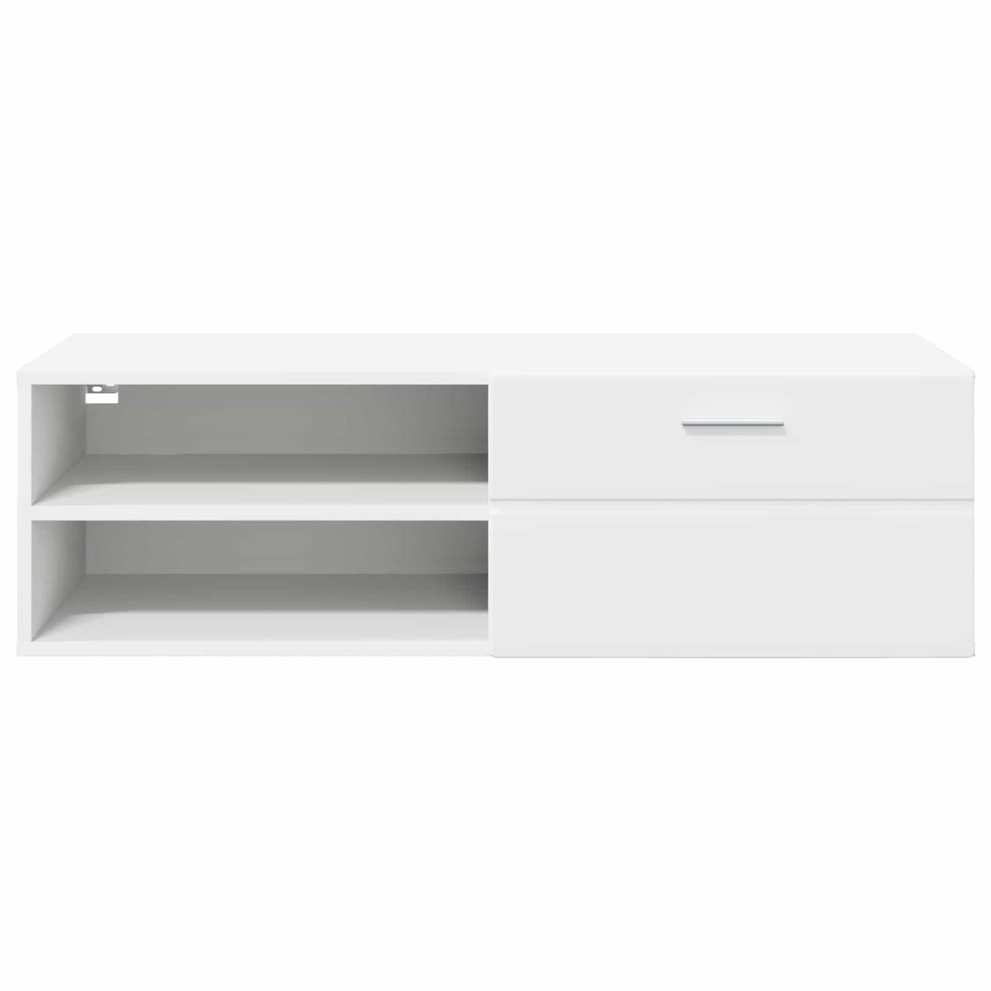 vidaXL Ξύλινο Ντουλάπι Λευκό 100,5 x 39 x 30 εκ Επεξεργασμένο ξύλο