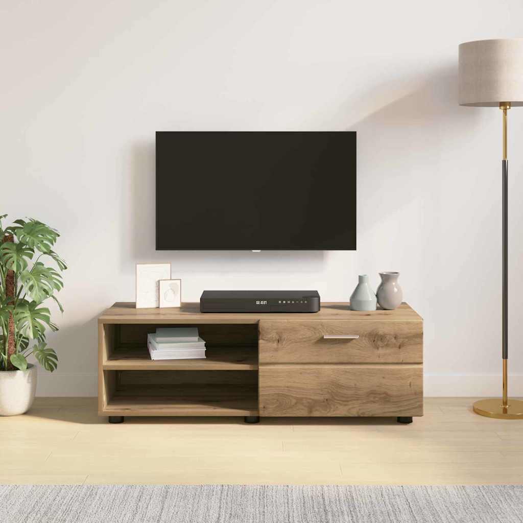 vidaXL Ντουλάπι TV artisan δρυς 100.5 x 39 x 30 εκ Επεξεργασμένο ξύλο