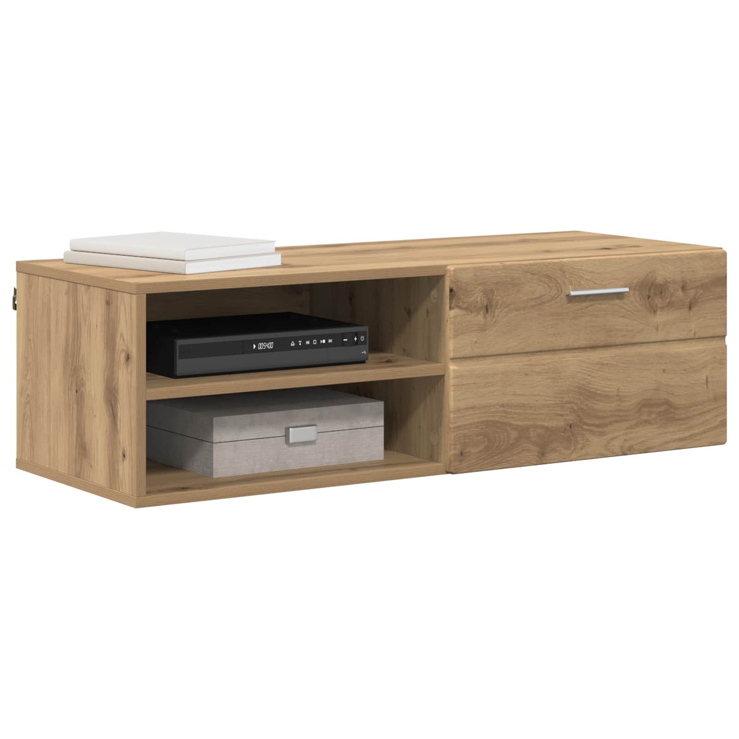 vidaXL Ξύλινο Ντουλάπι με συρτάρι Artisan Oak 100,5 x 39 x 30 εκ