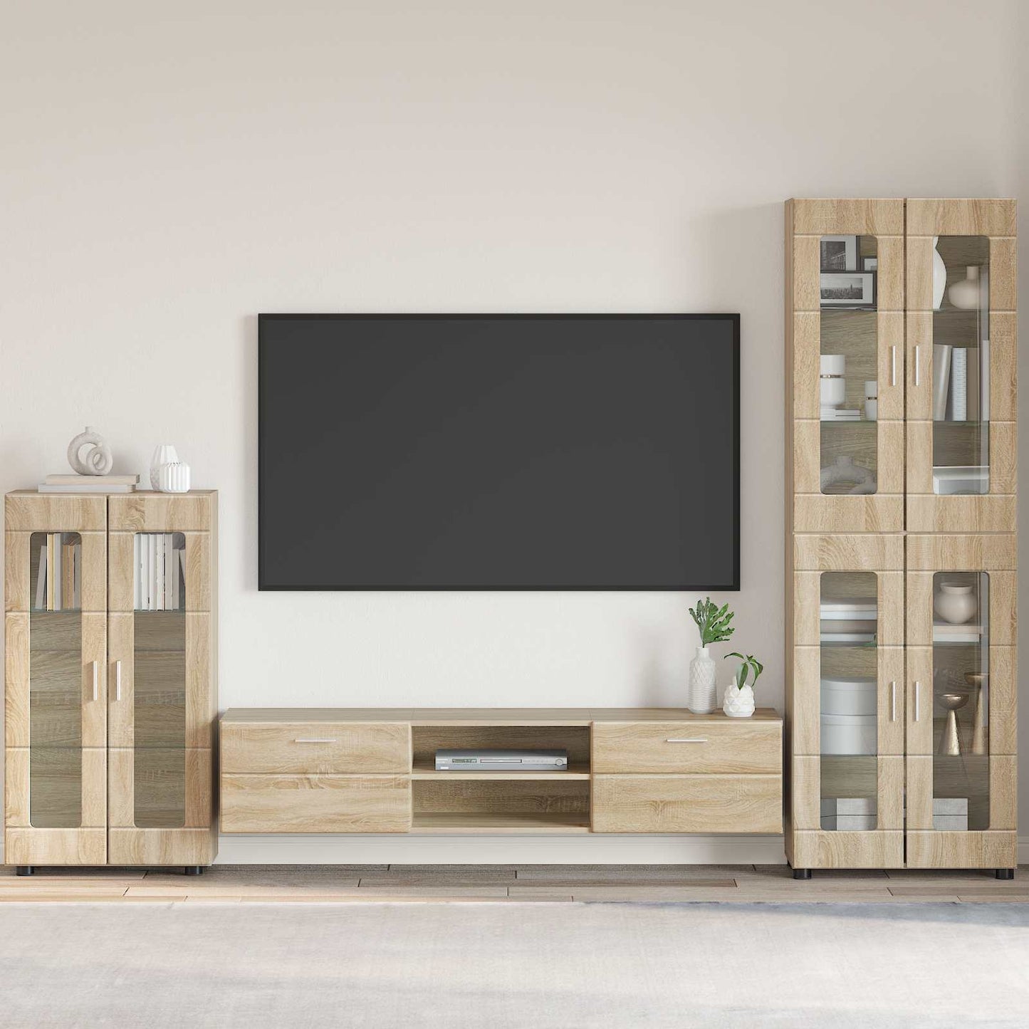 vidaXL Πλαϊνό γραφείο FLORIN 55,5 x 29 x 100 εκ Δρύς Sonoma