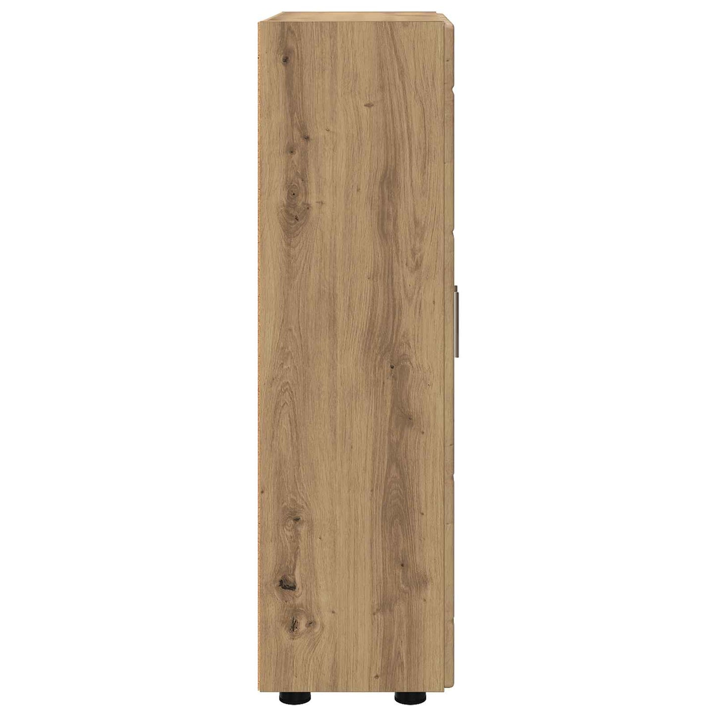 vidaXL Πλαϊνό γραφείο με ράφι FLORIN Artisan Oak 55,5 x 29 x 100 εκ