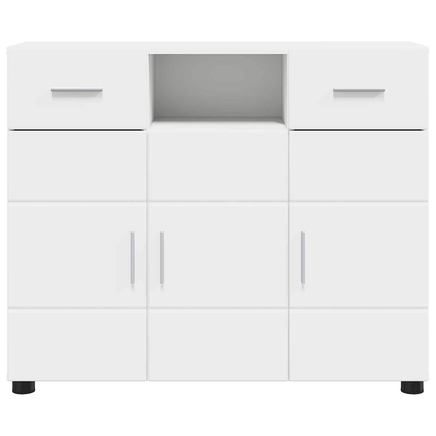 vidaXL Ξύλινο Ντουλάπι Λευκό 88,5 x 30,5 x 73 εκ Επεξεργασμένο ξύλο