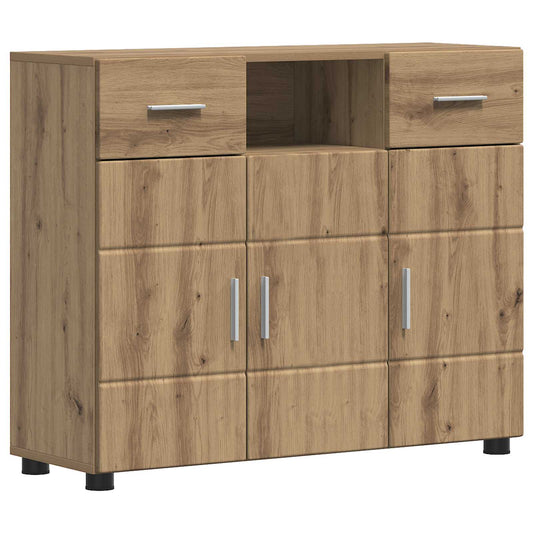 vidaXL Ξύλινο Ντουλάπι με συρτάρι Artisan Oak 88,5 x 30,5 x 73 εκ