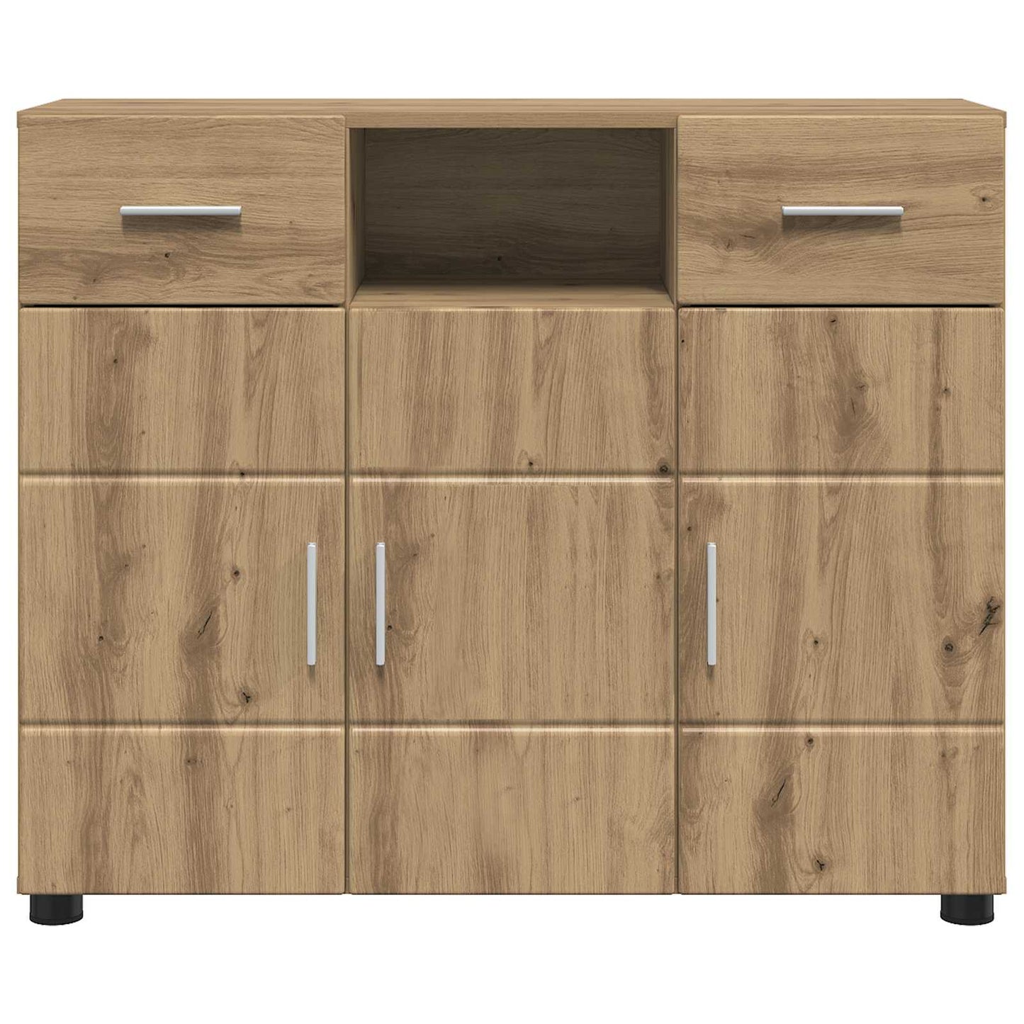 vidaXL Ξύλινο Ντουλάπι με συρτάρι Artisan Oak 88,5 x 30,5 x 73 εκ