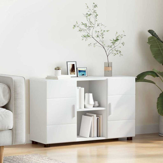vidaXL Πλαϊνό γραφείο FLORIN 88,5 x 30,5 x 55,5 εκ Λευκό