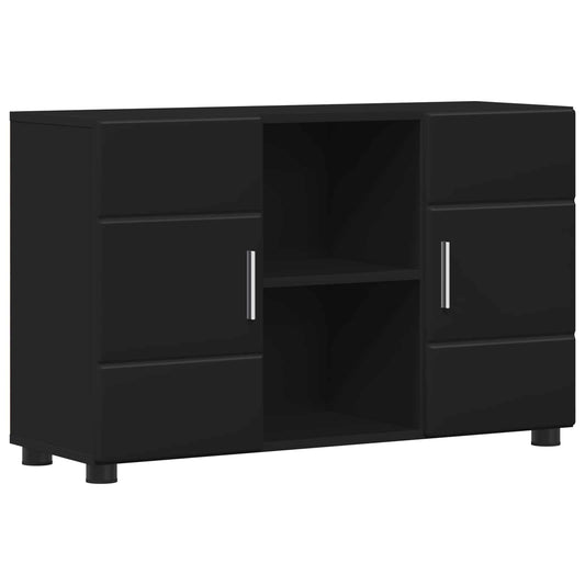 vidaXL Πλαϊνό γραφείο FLORIN 88,5 x 30,5 x 55,5 εκ Μαύρο
