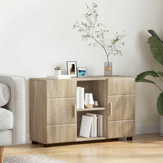 vidaXL Πλαϊνό γραφείο FLORIN 88,5 x 30,5 x 55,5 εκ Δρύς Sonoma