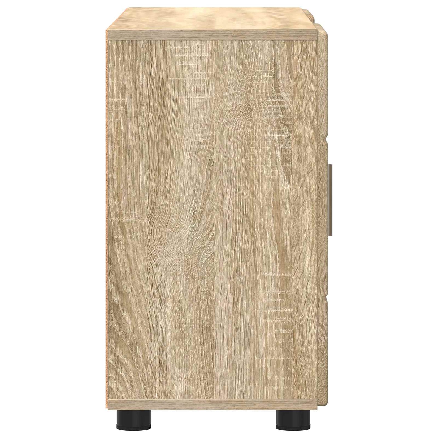 vidaXL Πλαϊνό γραφείο FLORIN 88,5 x 30,5 x 55,5 εκ Δρύς Sonoma