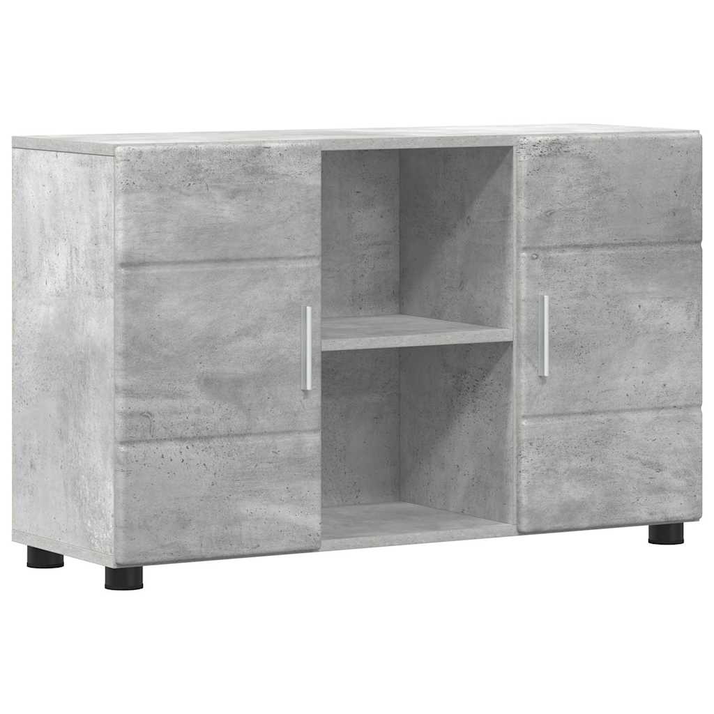 vidaXL Πλαϊνό γραφείο FLORIN Σκυρόδεμα Γκρι 88,5 x 30,5 x 55,5 εκ
