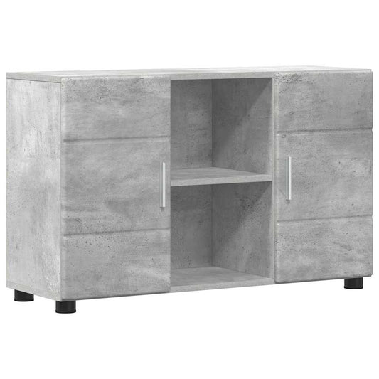 vidaXL Πλαϊνό γραφείο FLORIN 88,5 x 30,5 x 55,5 εκ Σκυρόδεμα Γκρι