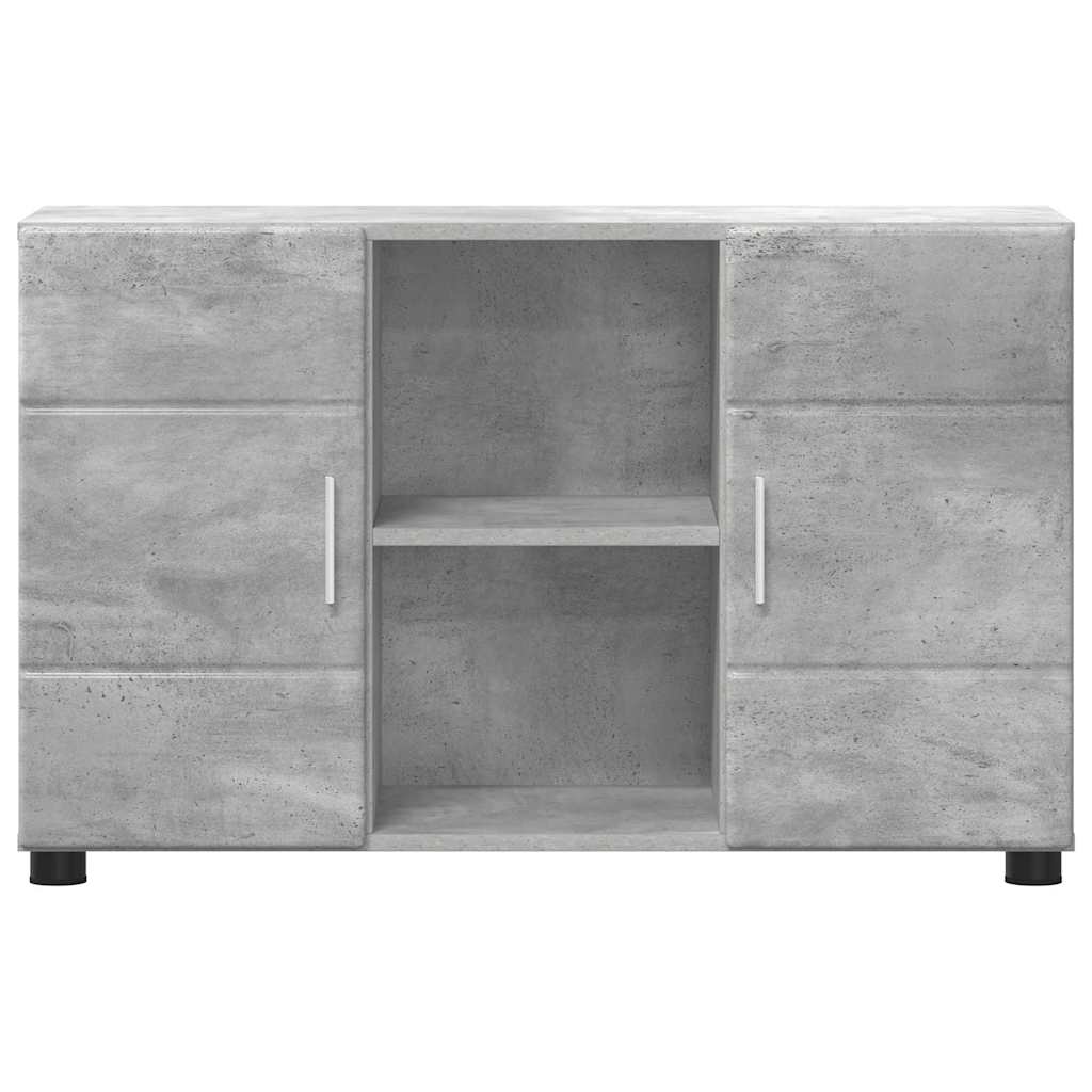 vidaXL Πλαϊνό γραφείο FLORIN Σκυρόδεμα Γκρι 88,5 x 30,5 x 55,5 εκ