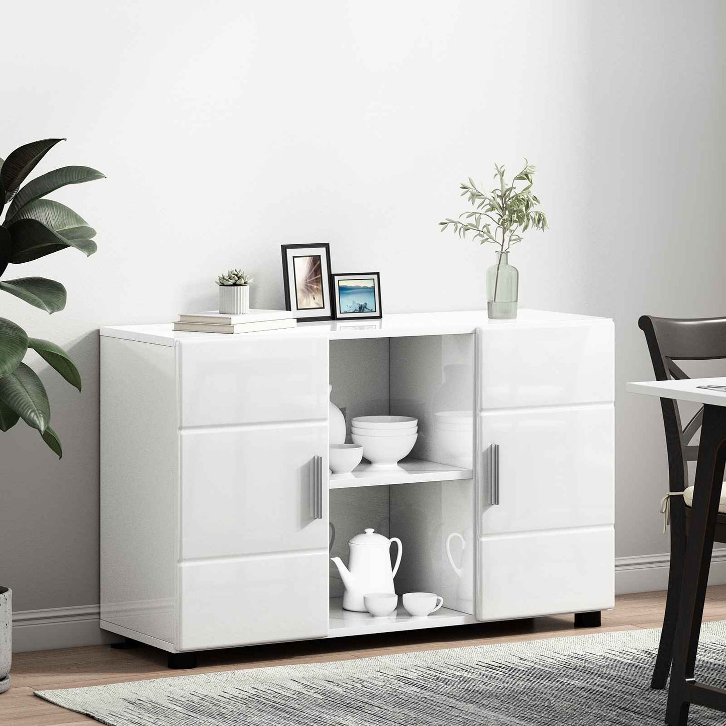 vidaXL Πλαϊνό γραφείο FLORIN 88,5 x 30,5 x 55,5 εκ Επεξεργασμένο Ξύλο