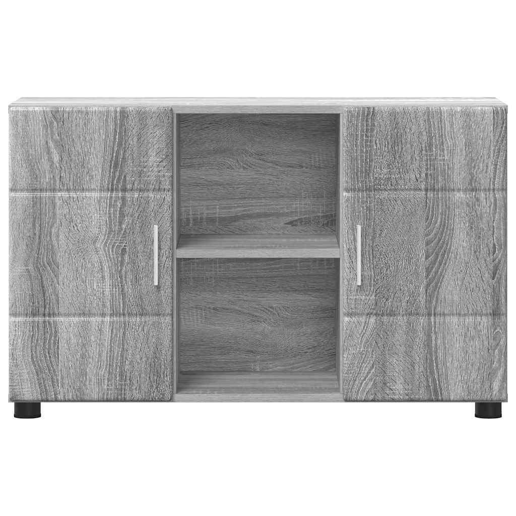 vidaXL Πλαϊνό γραφείο FLORIN Γκρίζο Σονομα 88,5 x 30,5 x 55,5 εκ
