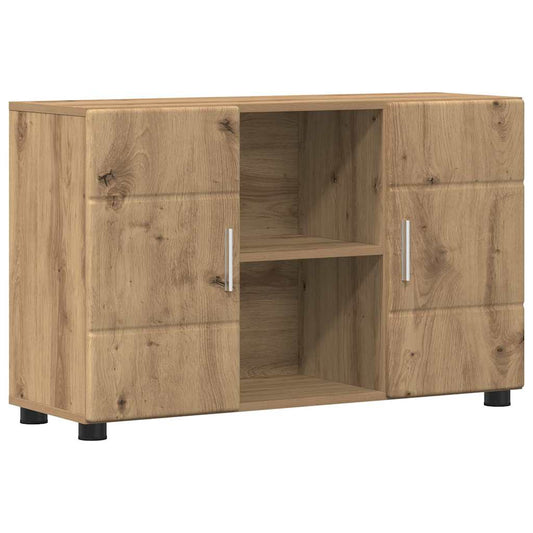 vidaXL Πλαϊνό γραφείο FLORIN 88,5 x 30,5 x 55,5 εκ Artisan Oak