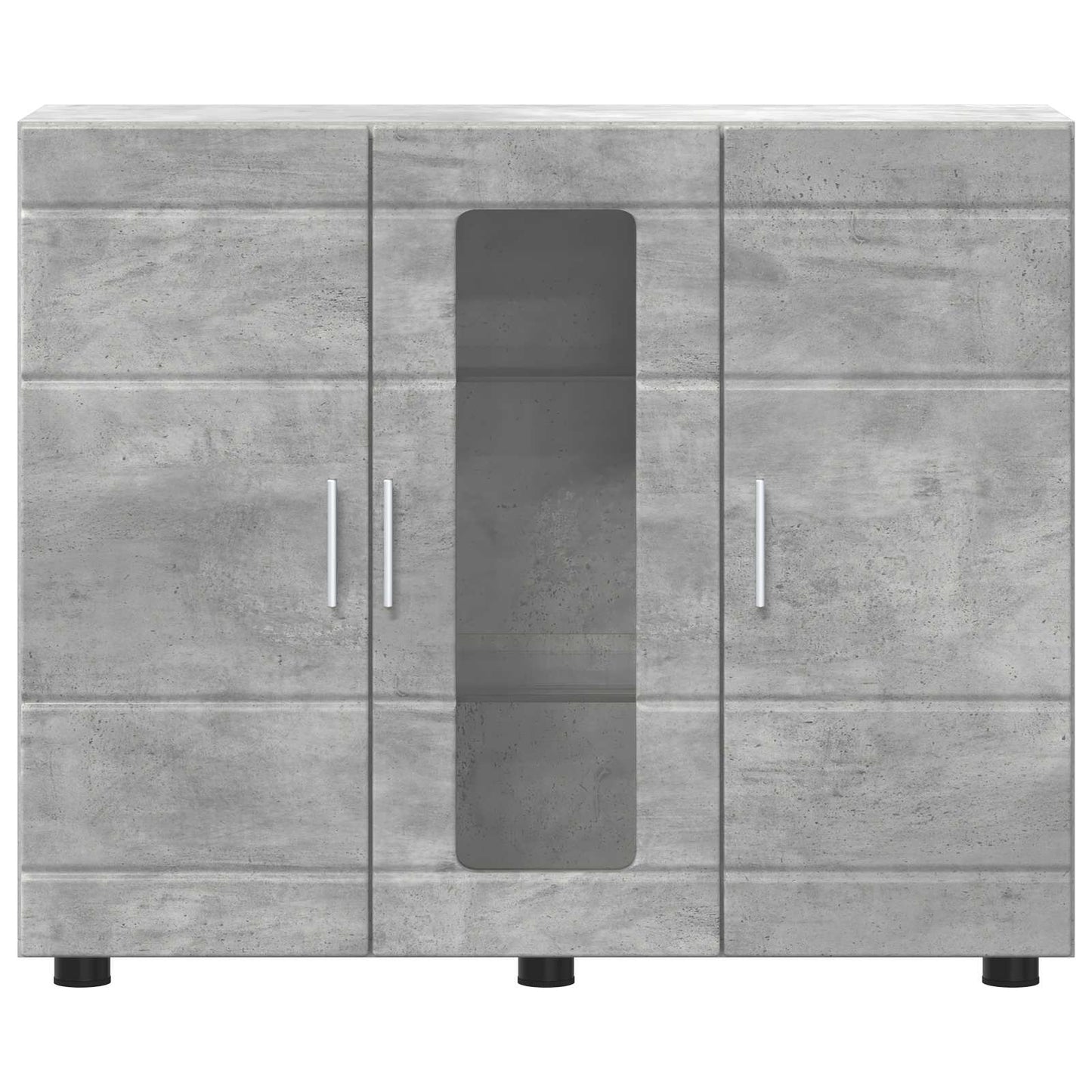 vidaXL Ξύλινο Ντουλάπι Σκυρόδεμα Γκρι 88,5 x 30,5 x 73 εκ