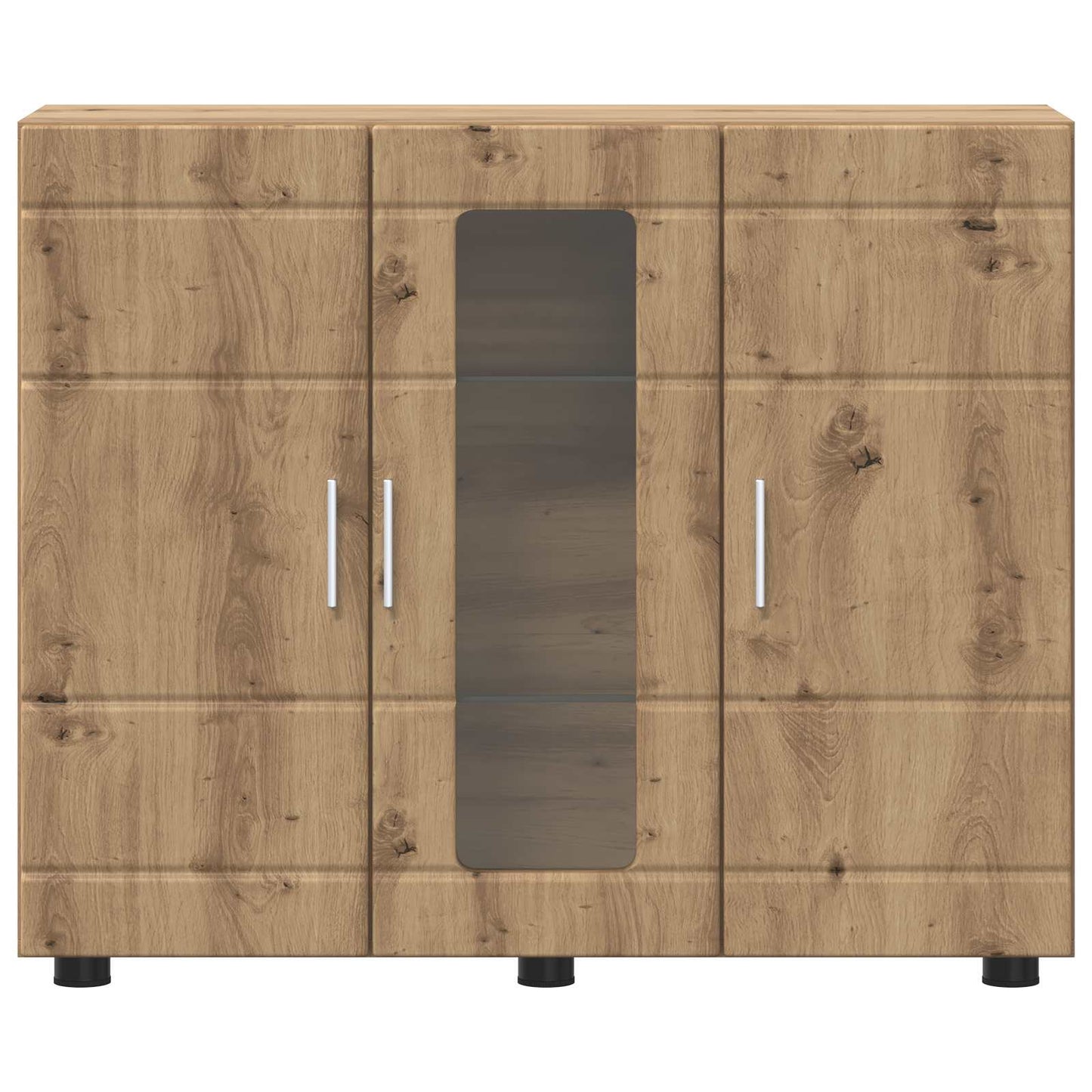 vidaXL Ξύλινο Ντουλάπι με αποθήκευση Artisan Oak 88,5 x 30,5 x 73 εκ