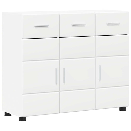 vidaXL Πλαϊνό γραφείο FLORIN 88,5 x 30,5 x 73 εκ Λευκό