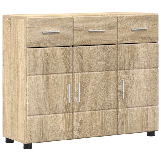 vidaXL Πλαϊνό γραφείο FLORIN 88,5 x 30,5 x 73 εκ Δρύς Sonoma