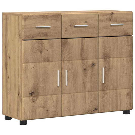 vidaXL Πλαϊνό γραφείο FLORIN 88,5 x 30,5 x 73 εκ Artisan Oak