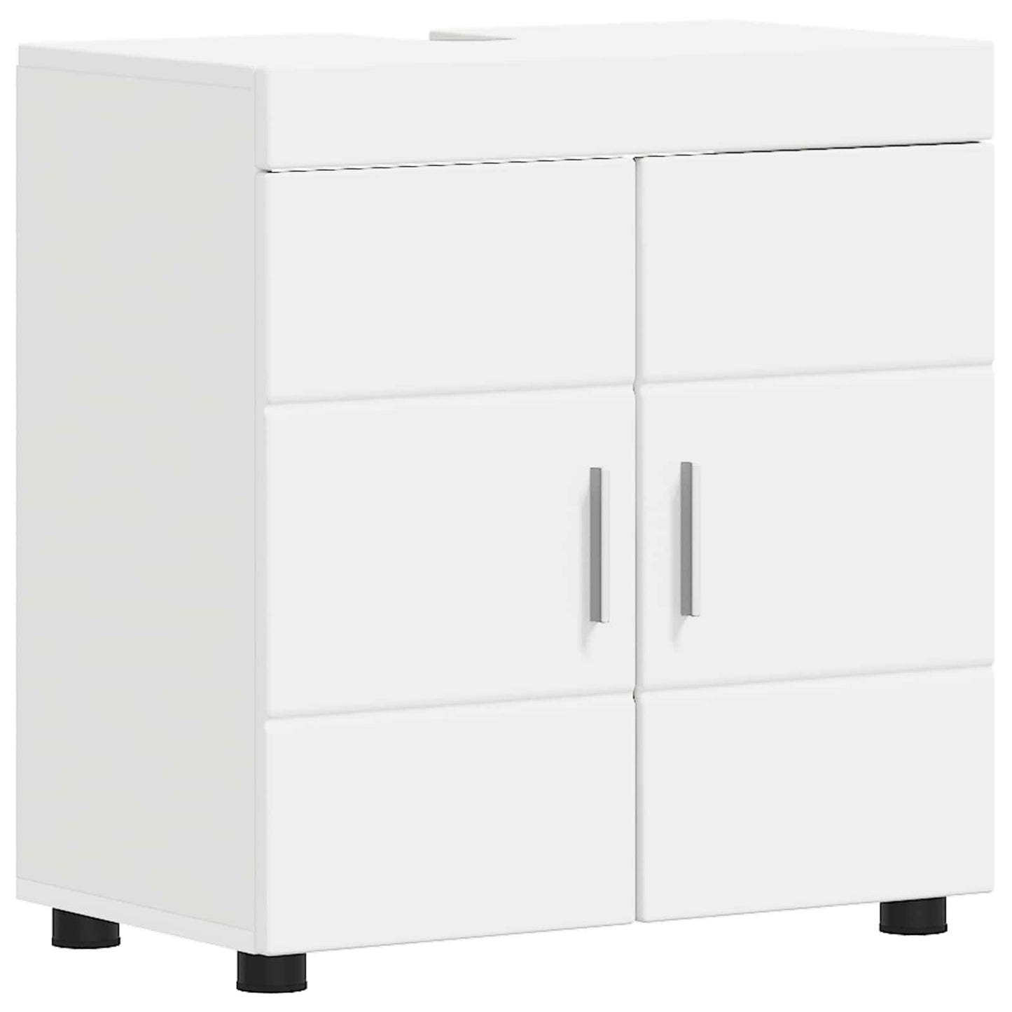 vidaXL Σετ Ντουλαπιών Μπάνιου TULUM Λευκό 60 x 34 x 63 εκ