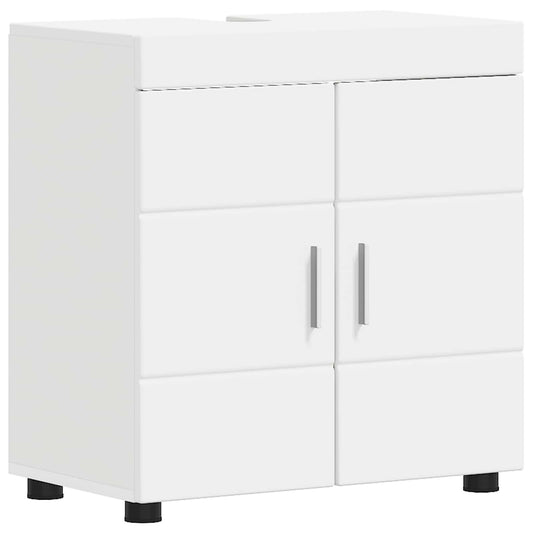 vidaXL Σετ Ντουλαπιών Μπάνιου TULUM Λευκό 60 x 34 x 63 εκ