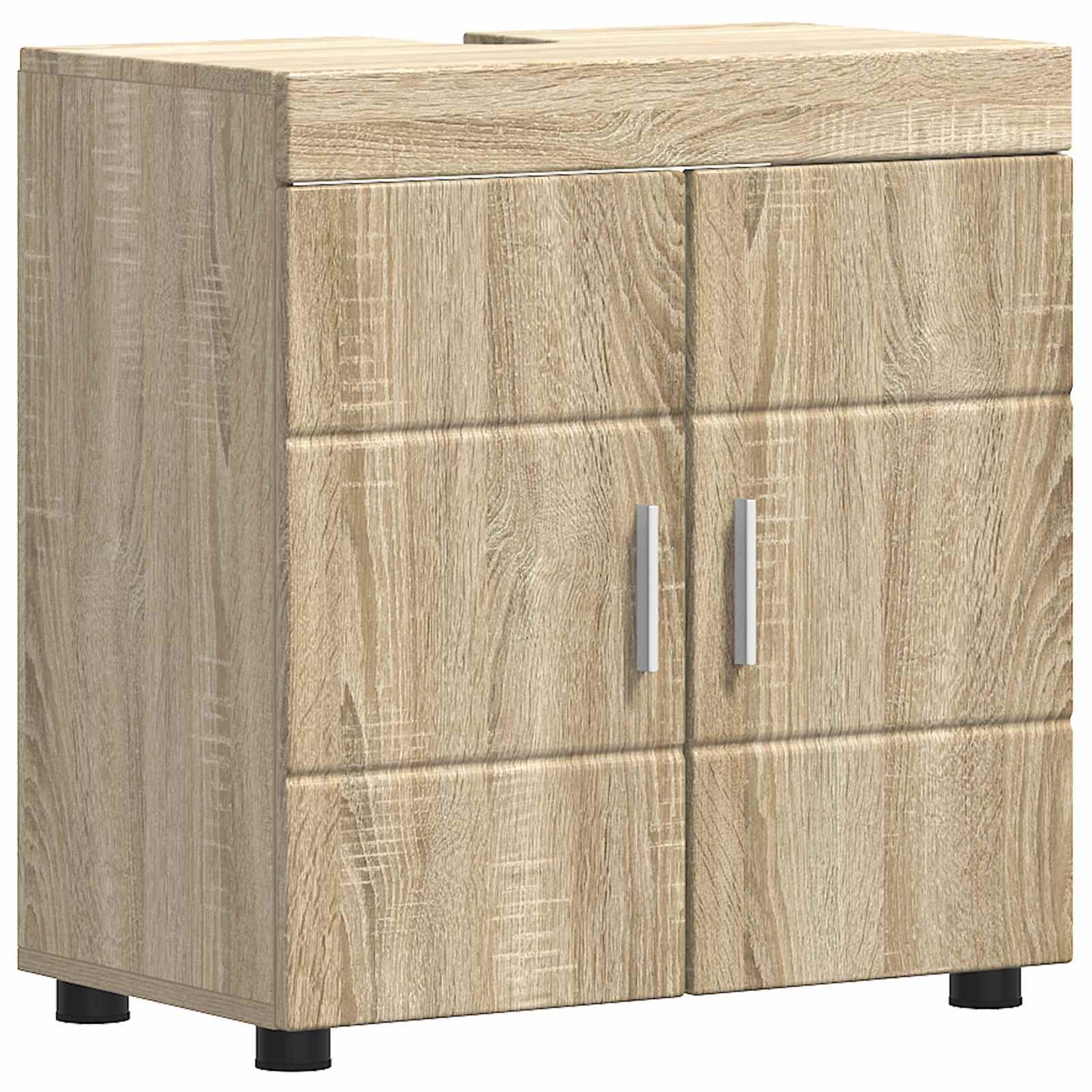 vidaXL Σετ Ντουλαπιών Μπάνιου TULUM Δρύς Sonoma 60 x 34 x 63 εκ