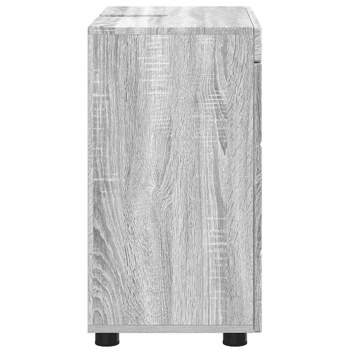 vidaXL Σετ Ντουλαπιών Μπάνιου TULUM Γκρίζο Σονομα 60 x 34 x 63 εκ