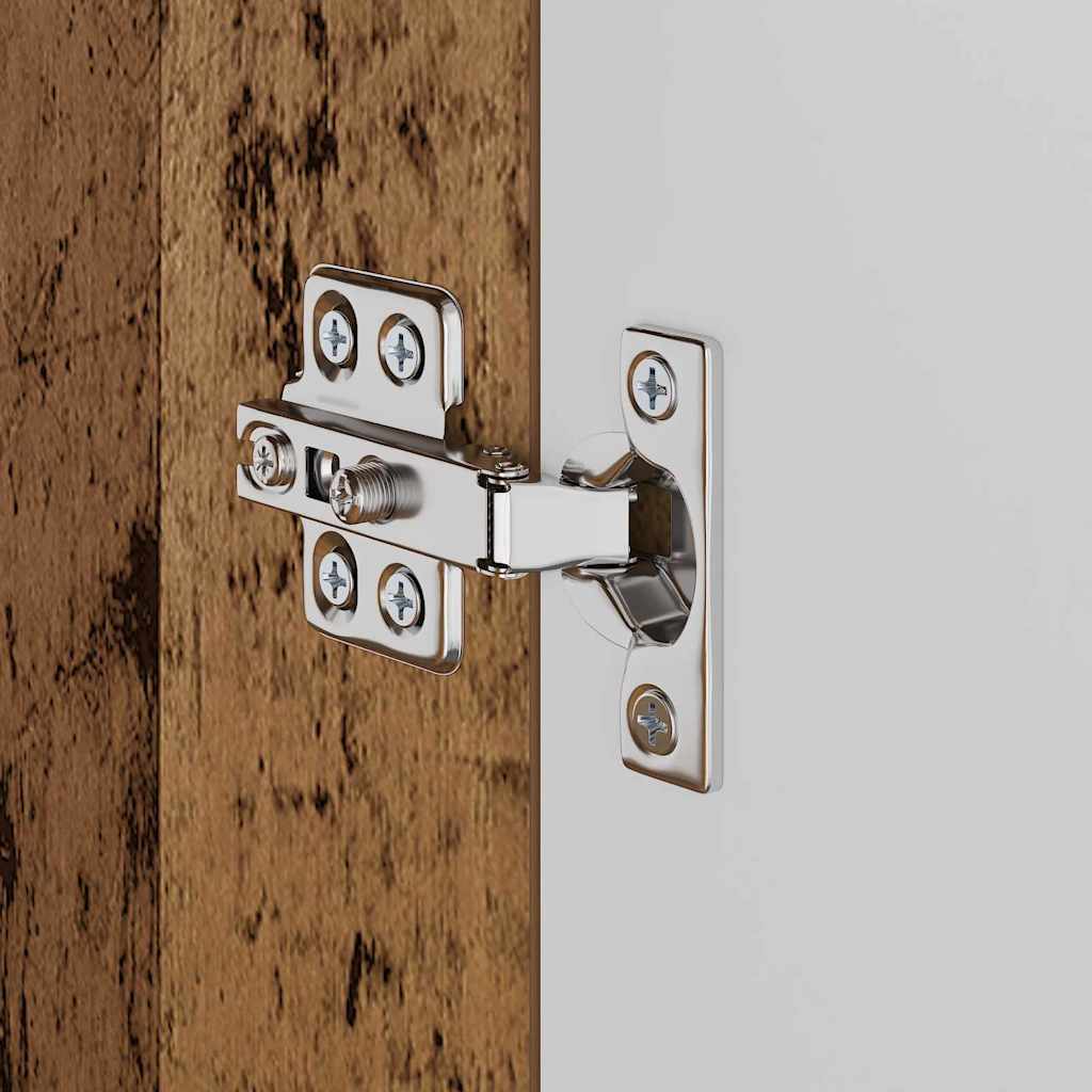 vidaXL Ντουλάπα νιπτήρα μπάνιου TULUM Παλαιό ξύλο 60 x 34 x 63 εκ